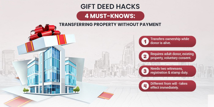 Gift deed hacks - Pioneer Property Management
